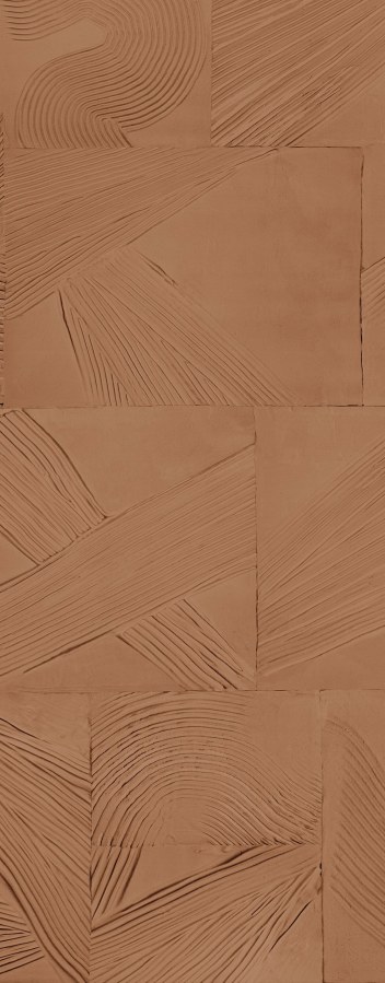 Geometrická vliesová obrazová tapeta na zeď, hnědá, DGROC3021-260, Rock, Masureel - Vliesové tapety