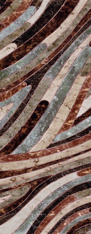 Geometrická vliesová obrazová tapeta na zeď, šedo-hnědá, DGROC2041-260, Rock, Masureel - Vliesové tapety