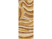 Geometrická vliesová obrazová tapeta na zeď, žluto-hnědá, DGROC2033-260, Rock, Masureel Tapety Yara - Masureel