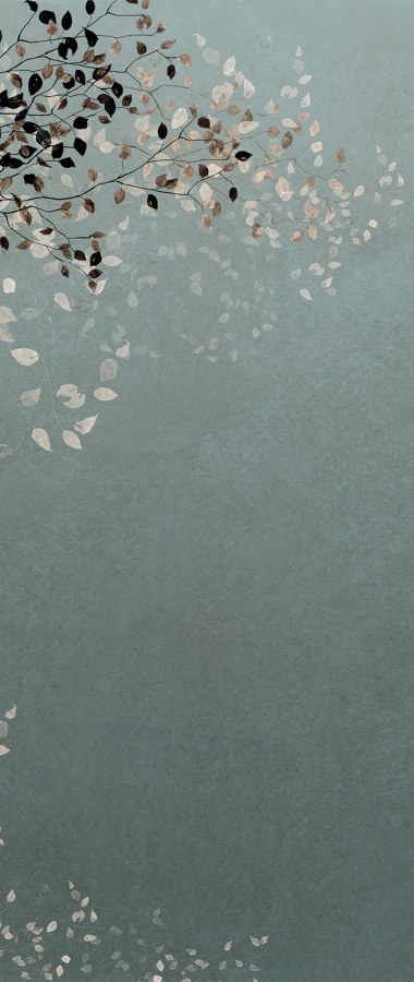 Vliesová fototapeta na zeď, Větvičky, listy, DG3CLI1032, Wall Designs III, Khroma by Masureel - Vliesové tapety