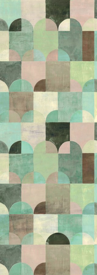 Vliesová geometrická fototapeta na zeď, DGILA2052-300, Aquila, Wall Designs IV, Khroma by Masureel - Vliesové tapety