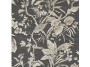 Luxusní vliesová tapeta s vinylovým povrchem Z21836, Květiny, orchideje, listy, Trussardi 5, Zambaiti Parati