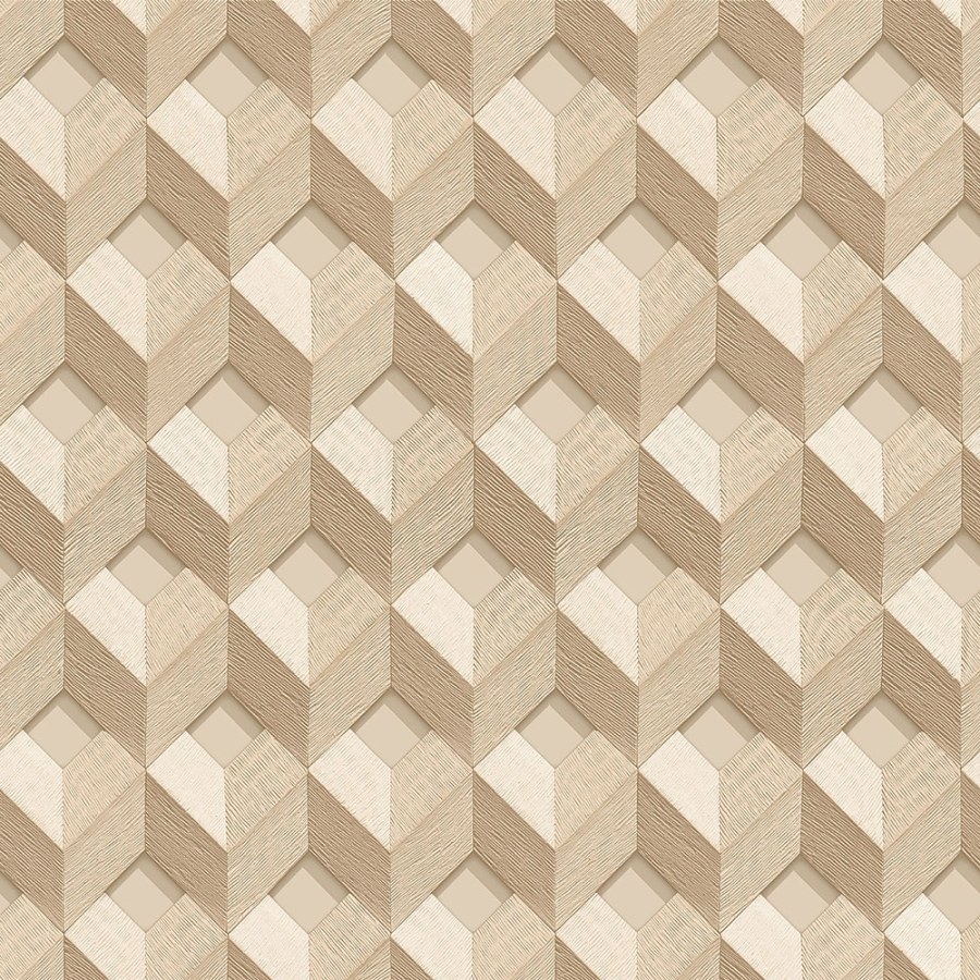 Geometrická 3D tapeta vliesová s vinylovým povrchem DE120132, Embellish, Design ID - Tapety na zeď