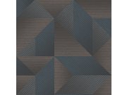 Luxusní 3D geometrická vliesová tapeta na zeď, TP422977, Exclusive Threads, Design ID