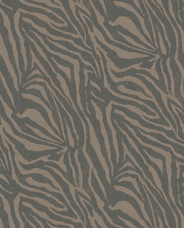 Vliesový tapetový panel Zebra Mocha 300603, 140 x 280 cm, Skin, Eijffinger - Vliesové tapety