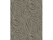 Vliesový tapetový panel Zebra Olive 300606, 140 x 280 cm, Skin, Eijffinger
