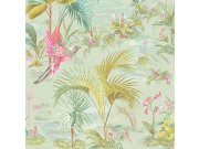 Vliesová tapeta na zeď, palmové listy, ptáci, 300144, Pip Studio 5, Eijffinger Tapety Yara - Eijffinger