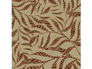 Luxusní vliesová tapeta na zeď, vzor listů 391555, Terra, Eijffinger