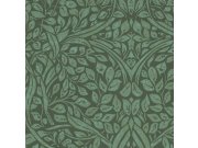 Zelená vliesová tapeta s listy, 392512, Carmen, Eijffinger Tapety Yara - Eijffinger