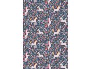 Dětská obrazová vliesová tapeta 399110, Unicorns, 186 x 280 cm, Mini Me, Eijffinger