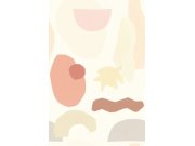 Dětská obrazová vliesová tapeta na zeď, 399125, Shapes, 186 x 280 cm, Mini Me, Eijffinger