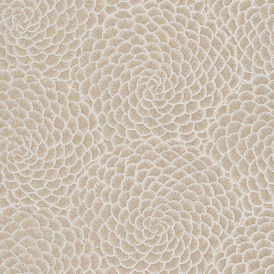 Vliesová tapeta Květiny, lístky, KS3105, Karin Sajo, Grandeco Vliesová tapeta Květiny, lístky, KS3105, Karin Sajo, Grandeco