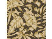 Vliesová tapeta na zeď, Listy, CE3206, Aurora 2022, Grandeco Tapety Yara - Nezařazen