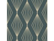 Luxusní zelená vliesová tapeta s vinylovým povrchem 111313, Indulgence, Graham Brown Boutique