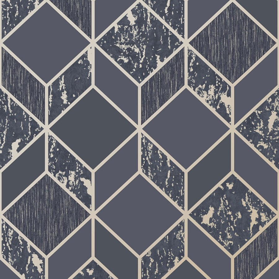 Geometrická vinylová tapeta 107964, Vittorio Geo, Vittorio, Graham & Brown - Tapety na zeď