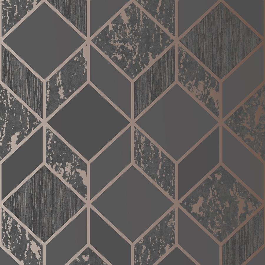 Geometrická vinylová tapeta 107963, Vittorio Geo, Vittorio, Graham & Brown - Tapety na zeď