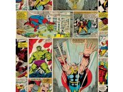 Tapety Yara Tapety dle materiálu Papírové tapety - Papírová tapeta na zeď 70-264, Marvel Comics Strip , Kids@Home 6, Graham & Brown Papírová tapeta na zeď 70-264, Marvel Comics Strip , Kids@Home 6, Graham & Brown
