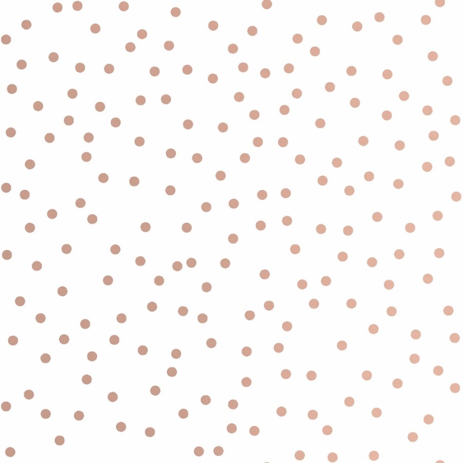 Vliesová tapeta na zeď Puntíky 105133, Confetti Rose Gold, Kids@Home 6, Graham & Brown - Tapety na zeď