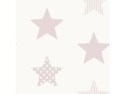 Tapety Yara Tapety na zeď - Vliesová tapeta Hvězdy 108560, Superstar Pink, Kids@Home 6, Graham & Brown Vliesová tapeta Hvězdy 108560, Superstar Pink, Kids@Home 6, Graham & Brown