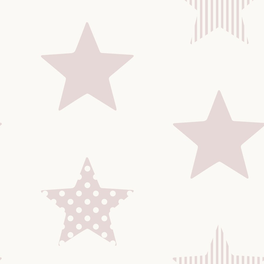 Vliesová tapeta Hvězdy 108560, Superstar Pink, Kids@Home 6, Graham & Brown - Tapety na zeď