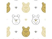 Dětská papírová tapeta Medvídek Pú, 106604, Bee Winnie The Pooh, Kids@Home 6, Graham & Brown