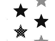 Tapety Yara Tapety dle materiálu Vliesové tapety - Vliesová tapeta na zeď, Hvězdy 100110, Superstar Black, Kids@Home 6, Graham & Brown Vliesová tapeta na zeď, Hvězdy 100110, Superstar Black, Kids@Home 6, Graham & Brown