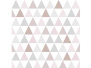 Vliesová tapeta na zeď, geometrický vzor, trojúhelníky, 103168, Kids@Home 6, Graham & Brown