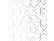 Geometrická bílá vliesová 3d tapeta na zeď 104121, Vavex 2024