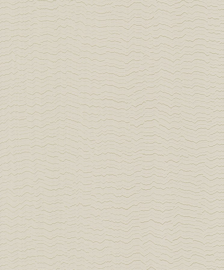 Šedo-stříbrná vliesová tapeta na zeď, vlnky, BZ3413, Belize, Grandeco