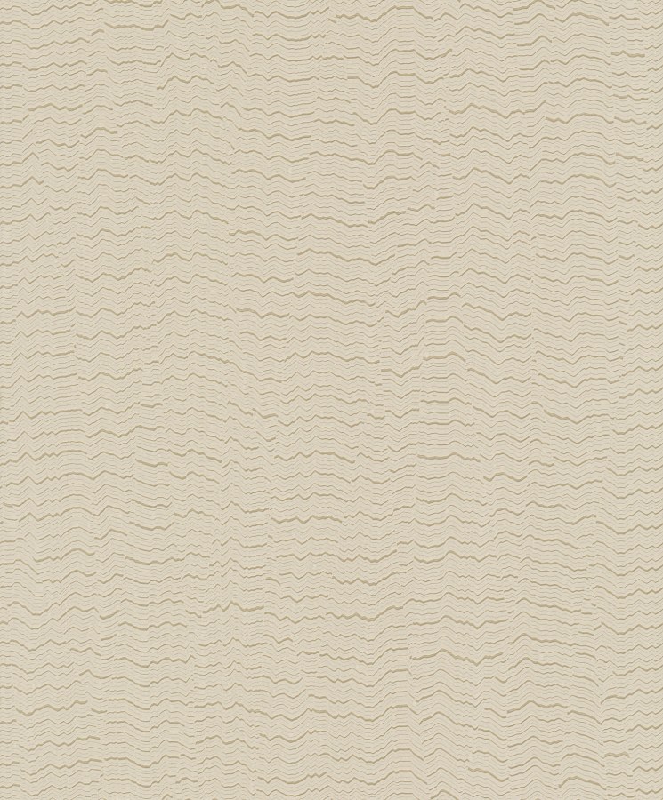 Béžová vliesová tapeta na zeď, vlnky, BZ3405, Belize, Grandeco - Vliesové tapety