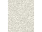 Šedo-stříbrná geometrická vliesová tapeta na zeď BZ3313, Belize, Grandeco