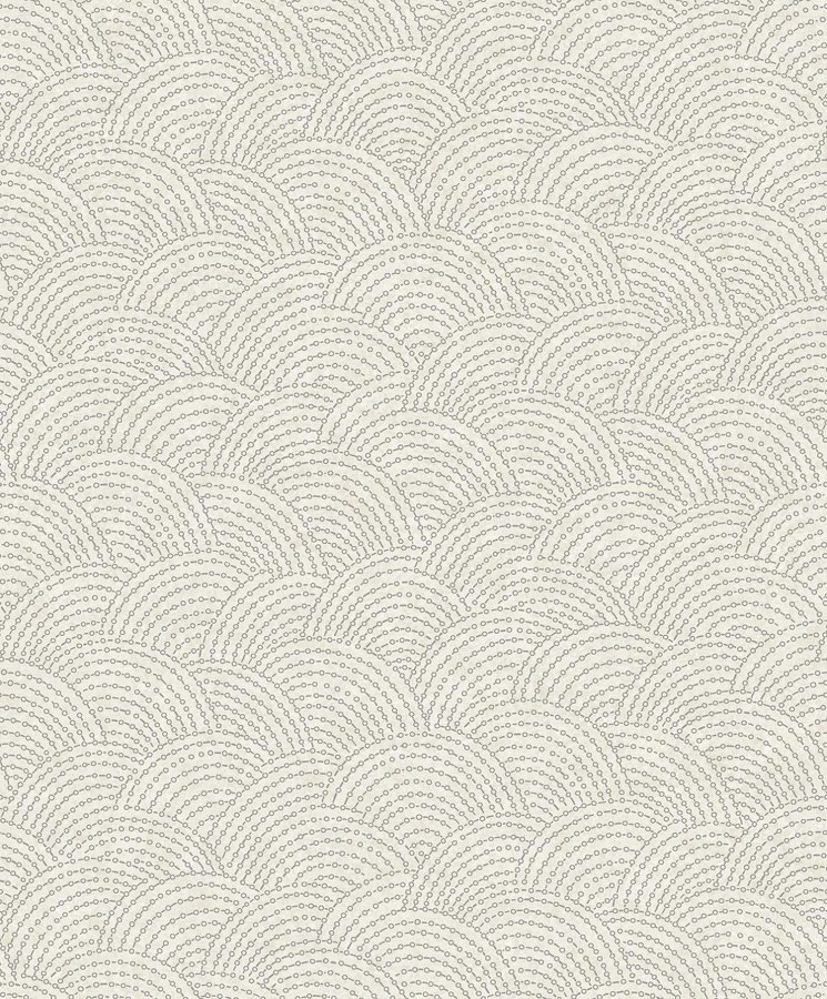 Šedo-stříbrná geometrická vliesová tapeta na zeď BZ3313, Belize, Grandeco - Vliesové tapety