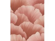 Červená vliesová tapeta s listy, BZ3009, Belize, Grandeco