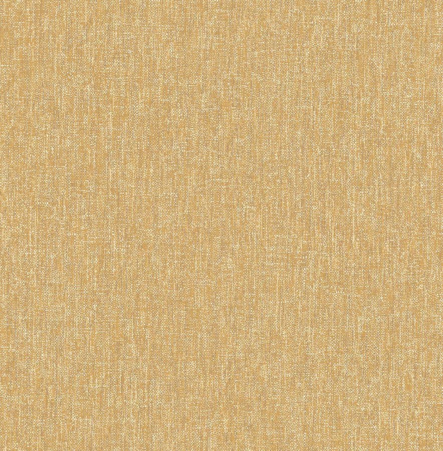 Okrová vliesová tapeta na zeď, imitace látky, 333532, Festival, Eijffinger - Vliesové tapety