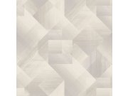 Béžová vliesová geometrická tapeta na zeď, UR3207, Universe 4, Grandeco