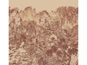 Vliesová fototapeta na zeď, Horská krajina v mlze, 333473, Emerald, Eijffinger