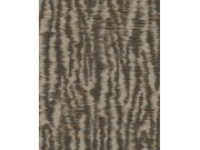 Hnědá vliesová tapeta na zeď, imitace látky, 333443, Emerald, Eijffinger Tapety Yara - Eijffinger