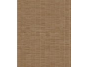 Hnědá vliesová tapeta na zeď, imitace bambusu, 333433, Emerald, Eijffinger