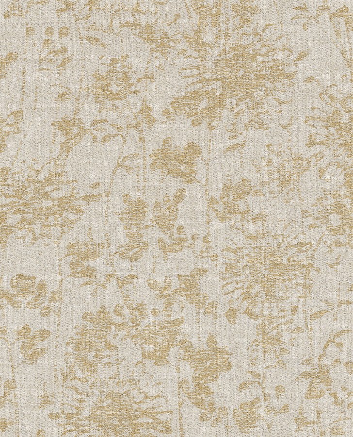 Luxusní béžová vliesová tapeta s květinami, 333420, Emerald, Eijffinger - Vliesové tapety