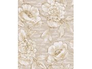 Luxusní béžová květinová vliesová tapeta na zeď, 333410, Emerald, Eijffinger