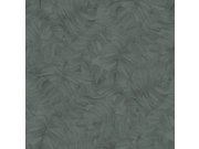 Zelená vliesová tapeta s plastickými listy, TI2107, Time 2025, Grandeco