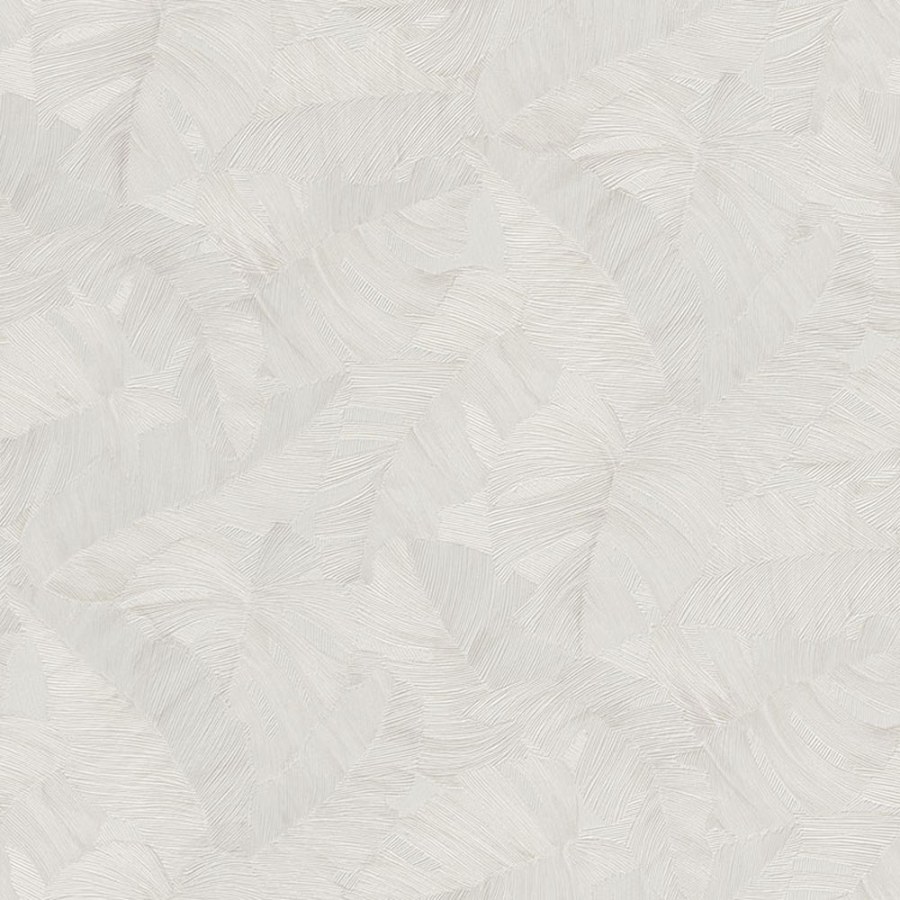 Krémová vliesová tapeta s listy, TI2106, Time 2025, Grandeco - Vliesové tapety