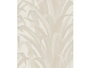 Krémová vliesová tapeta s listy trávy, CU3001, Cumaru, Grandeco