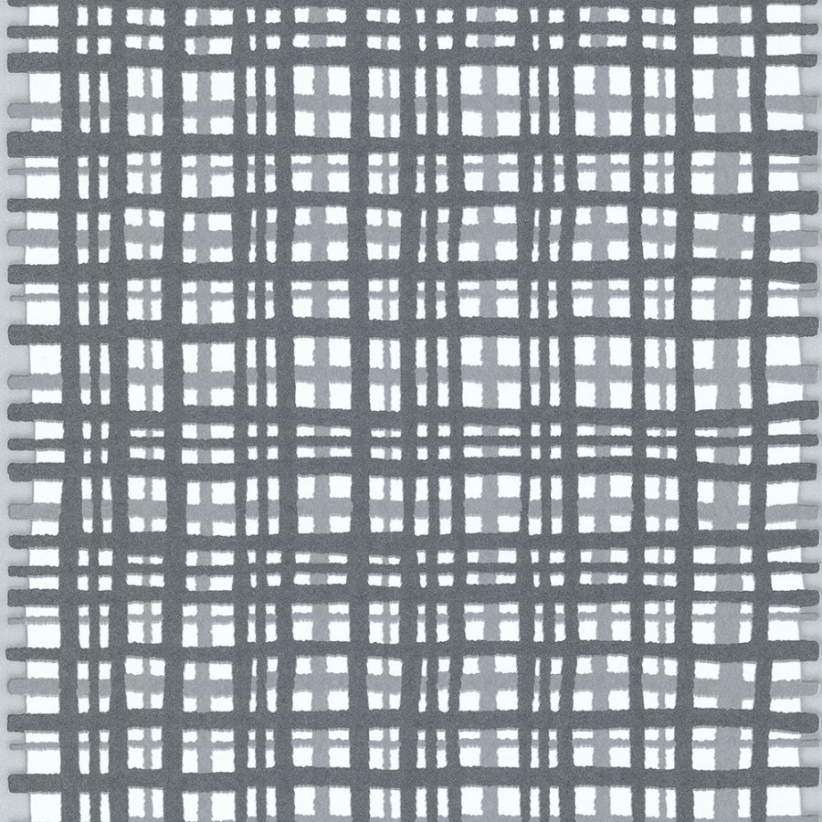 Vliesová tapeta na zeď, šedo-stříbrné káro, UC51063 Unconventional 2 Emiliana Parati - Vliesové tapety