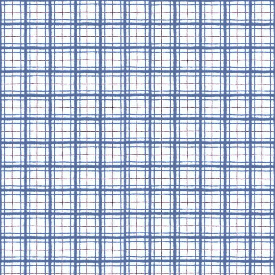 Geometrická vliesová tapeta na zeď, modré káro, UC51045 Unconventional 2 Emiliana Parati - Vliesové tapety