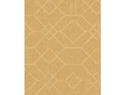 Okrová vliesová tapeta s geometrickým vzorem, 324015, Embrace, Eijffinger Tapety Yara - Eijffinger