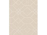 Šedo-béžová geometrická vliesová tapeta na zeď, 324011, Embrace, Eijffinger Tapety Yara - Eijffinger