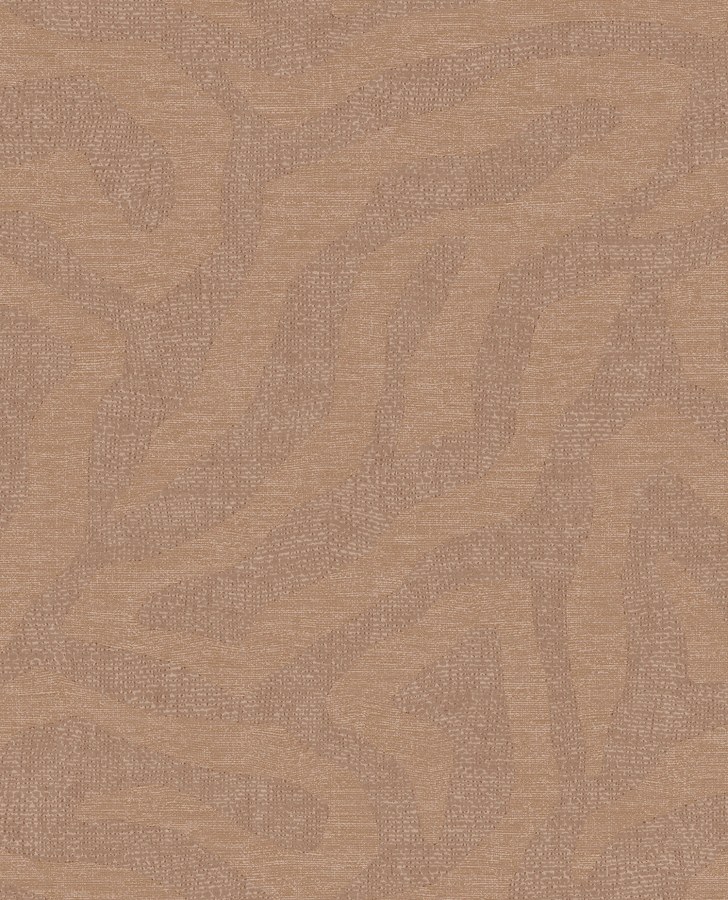 Hnědá vliesová tapeta s vlnami, 324003, Embrace, Eijffinger Hnědá vliesová tapeta s vlnami, 324003, Embrace, Eijffinger