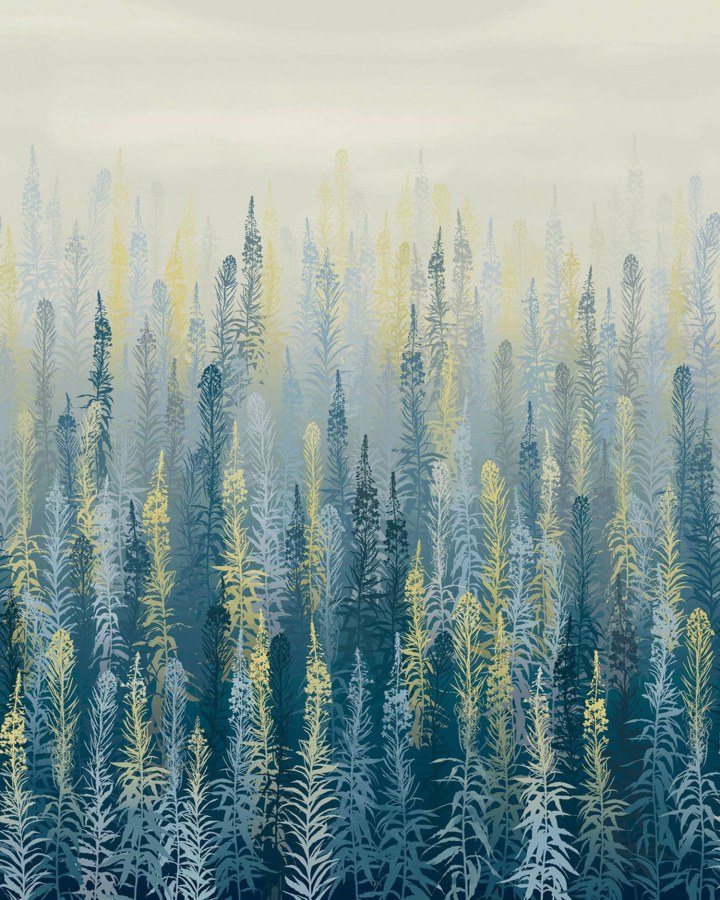 Vliesová obrazová tapeta na zeď, luční květiny, 120416FXST, Wiltshire Meadow, Clarissa Hulse - Vliesové tapety