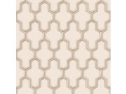 Luxusní vliesová geometrická tapeta WF121022, Wall Fabric, ID Design 